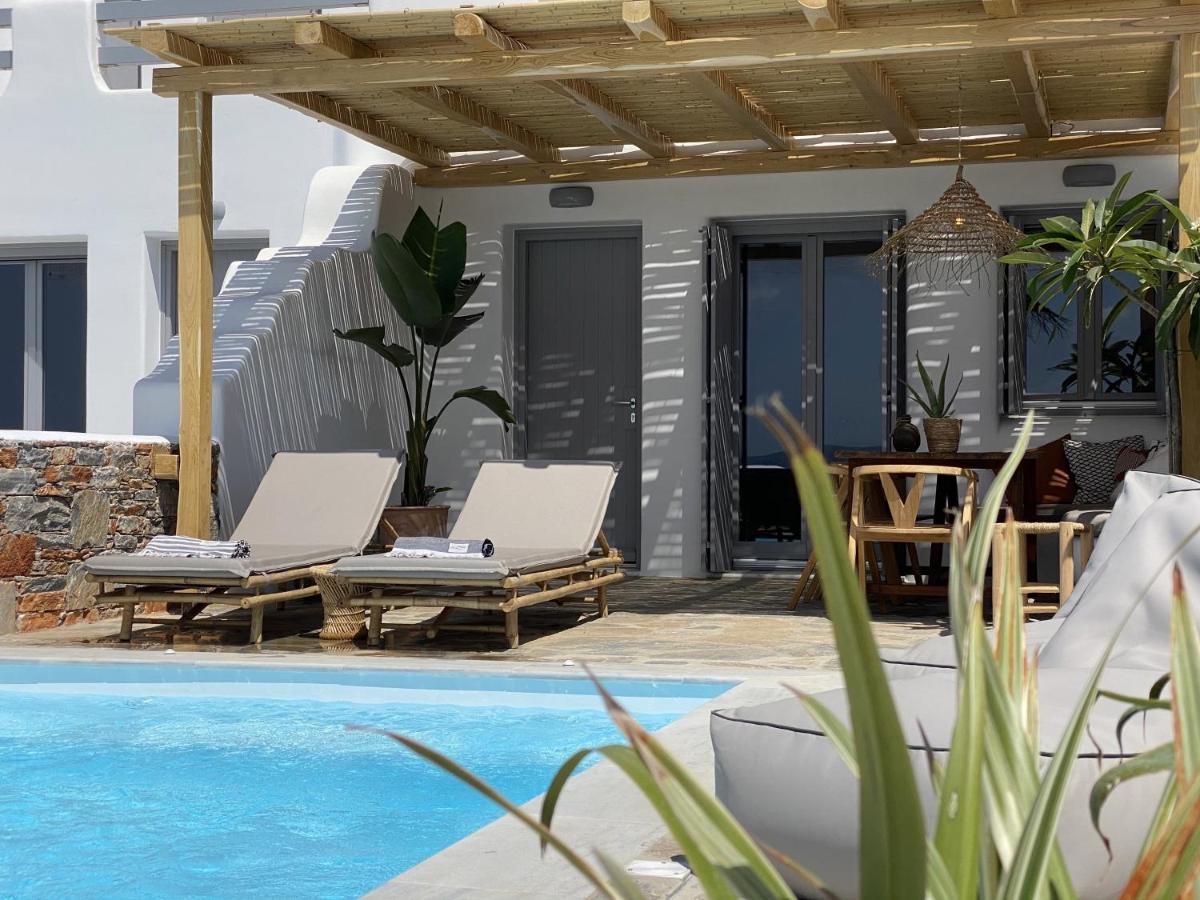 Villa Ypsilon Naxos - Luxury Holiday House With Amazing Sea View & Private Pool Agia Anna  Dış mekan fotoğraf