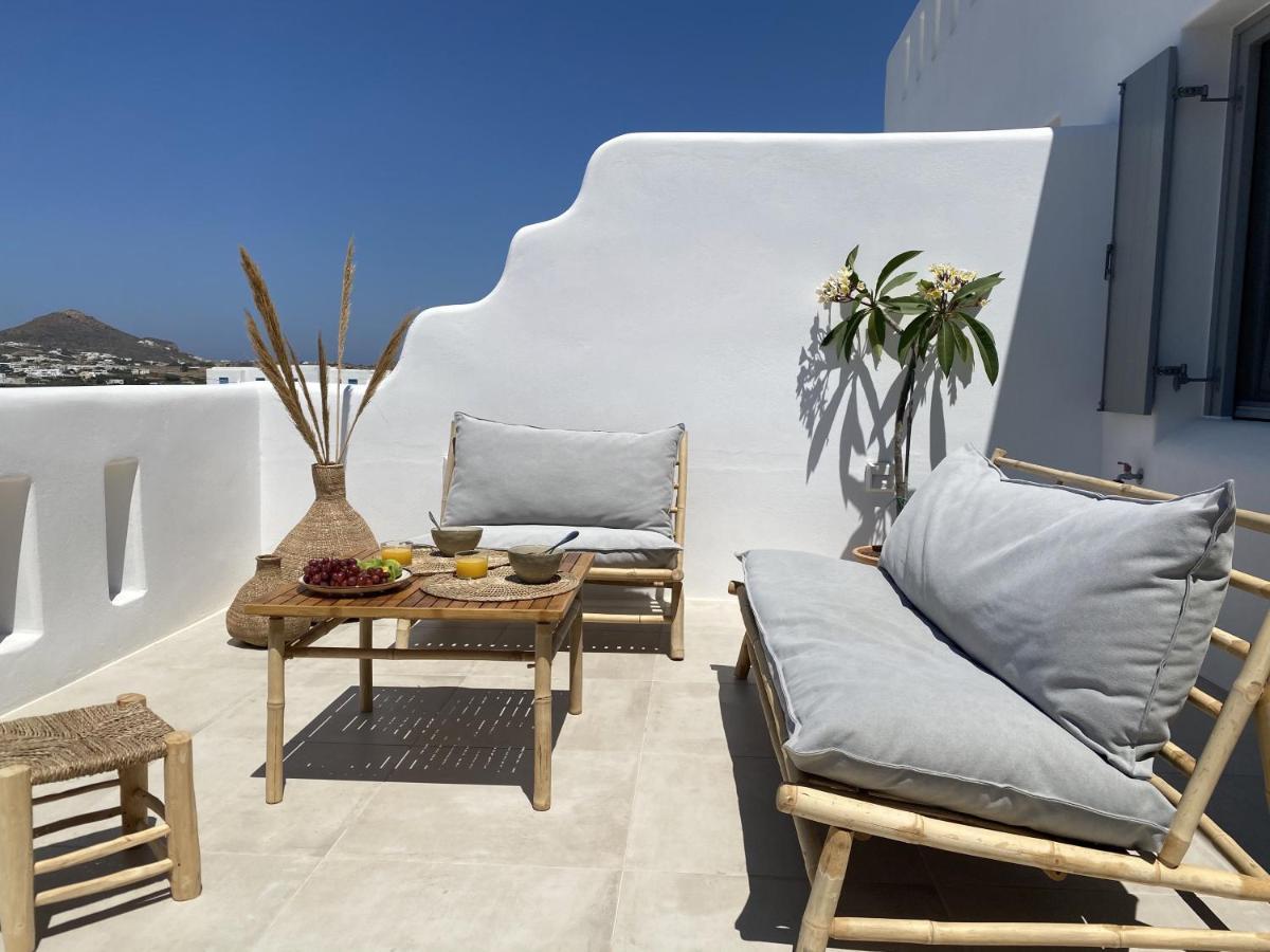 Villa Ypsilon Naxos - Luxury Holiday House With Amazing Sea View & Private Pool Agia Anna  Dış mekan fotoğraf